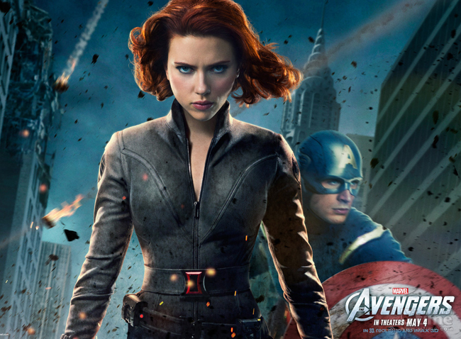  Scarlett Johansson trong The Avengers
